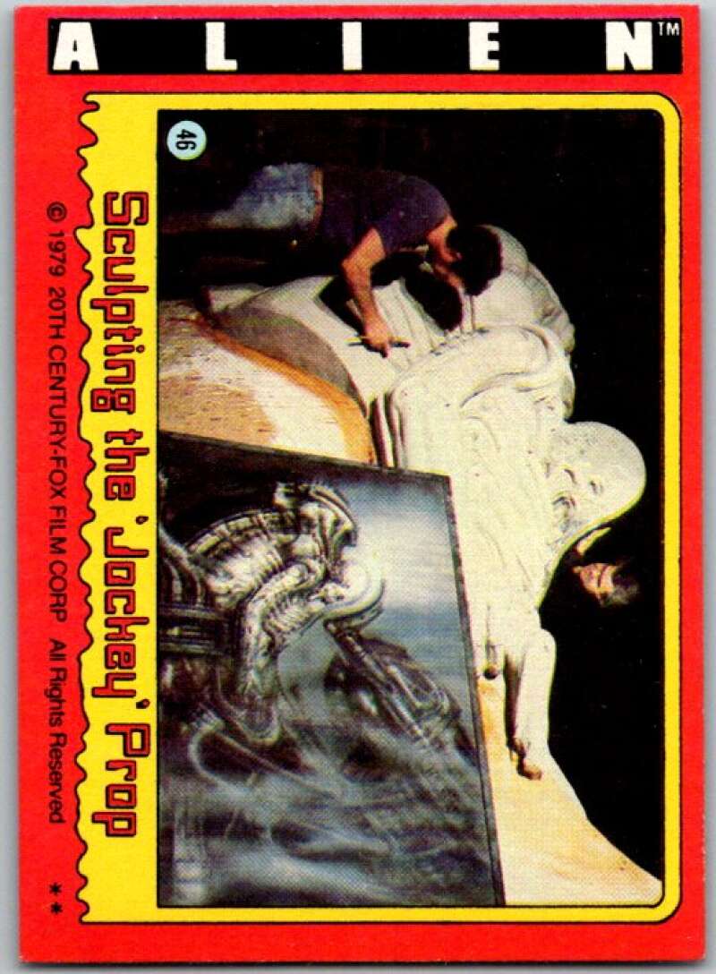 1979 Alien #46 Sculpting the "Jockey" Prop V45880