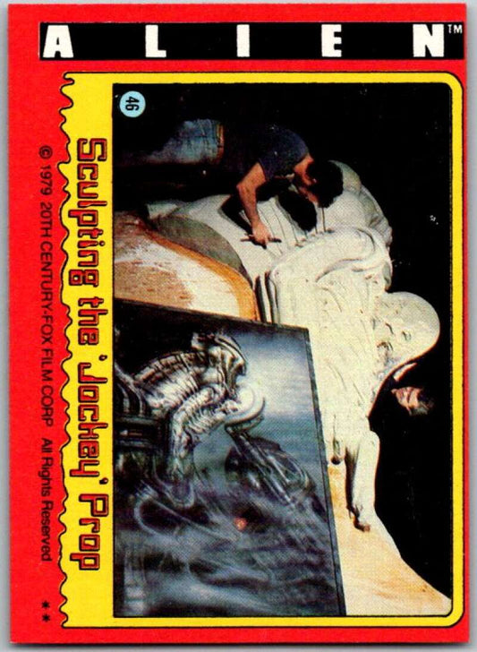 1979 Alien #46 Sculpting the "Jockey" Prop  V45881