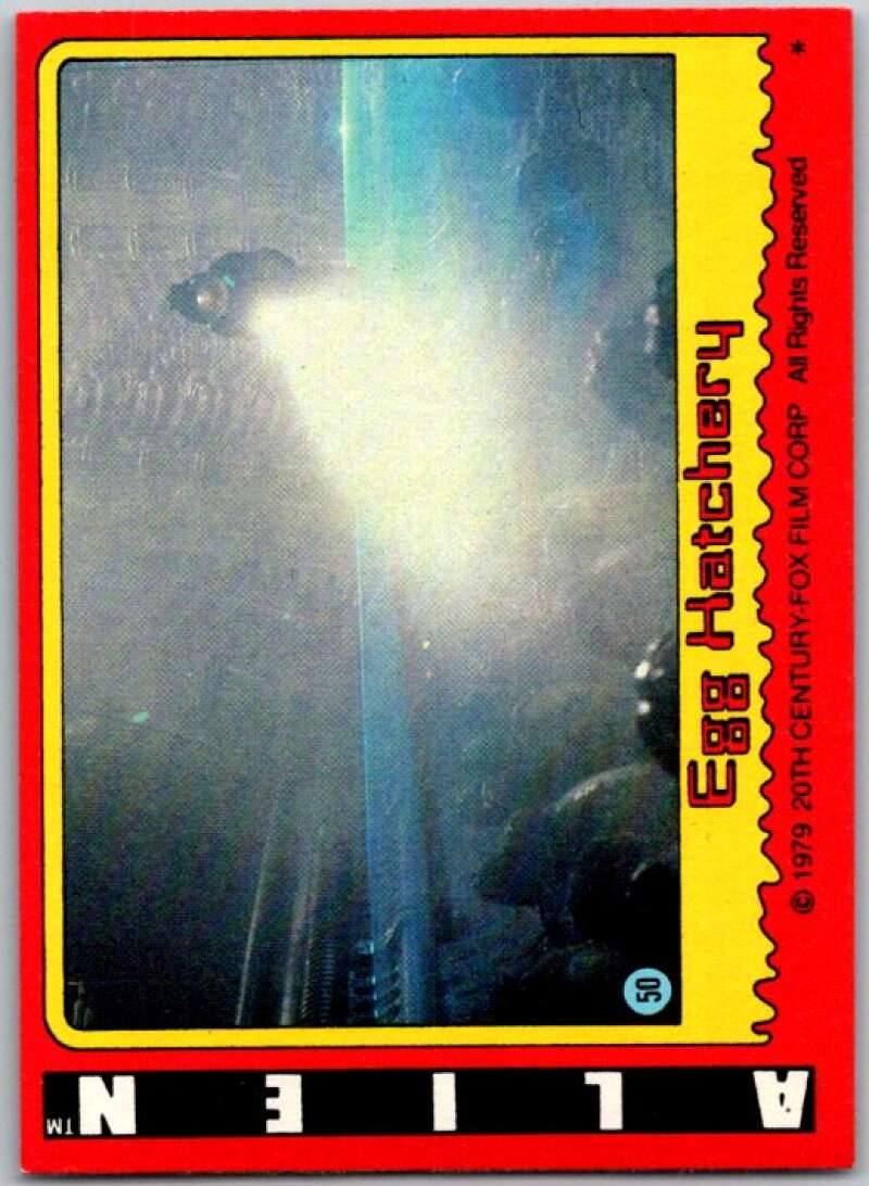 1979 Alien #50 Egg Hatchary V45885