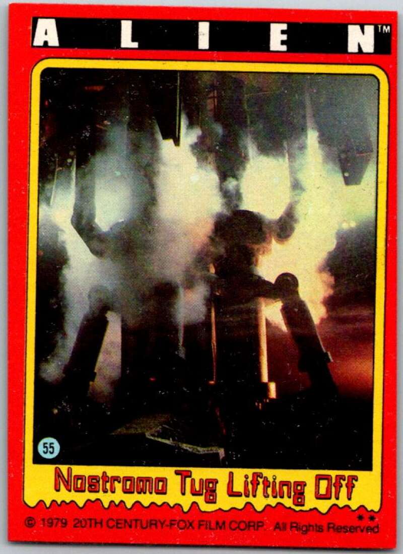 1979 Alien #55 Nostromo Tug Lifting Off V45900