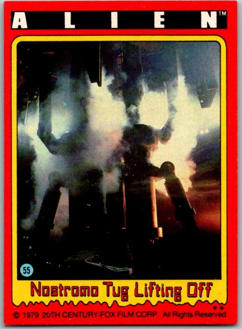 1979 Alien #55 Nostromo Tug Lifting Off V45901