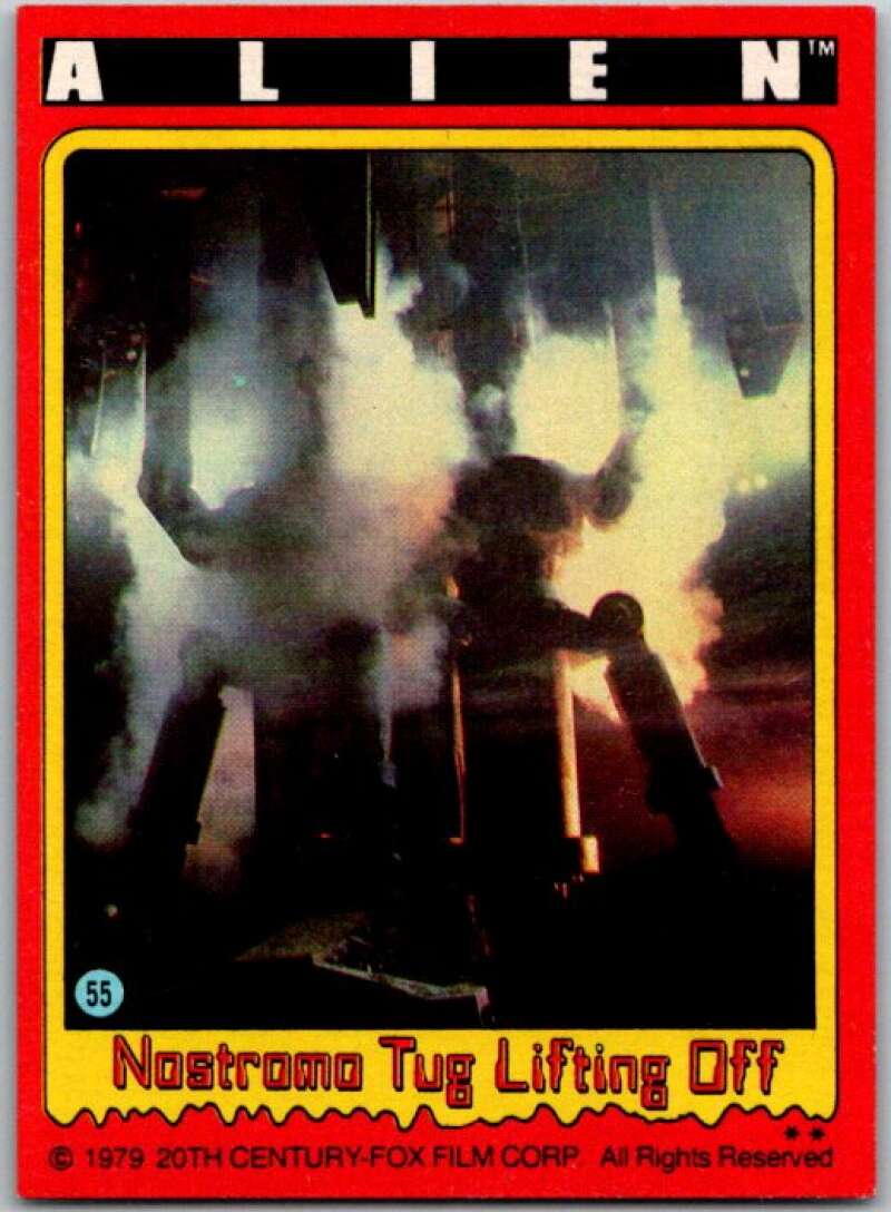 1979 Alien #55 Nostromo Tug Lifting Off V45903