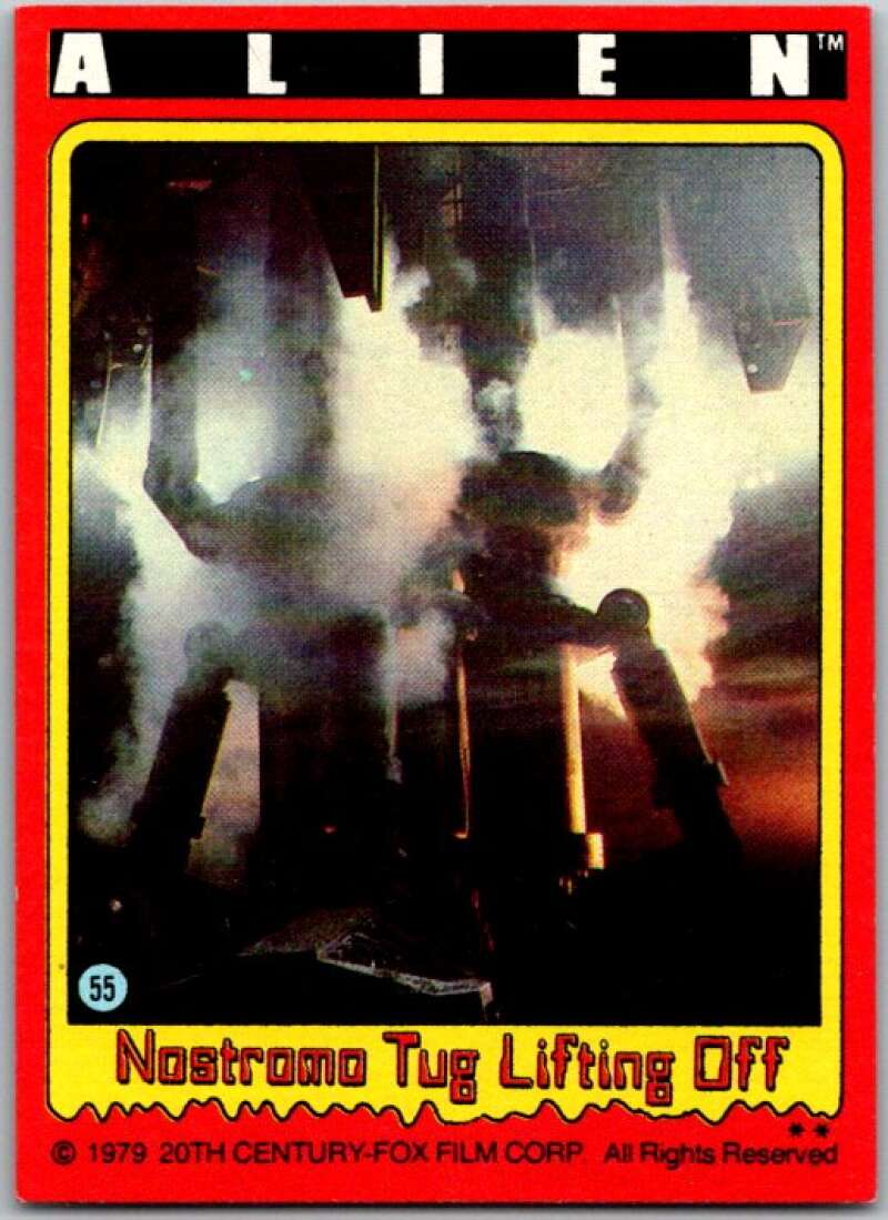 1979 Alien #55 Nostromo Tug Lifting Off V45905