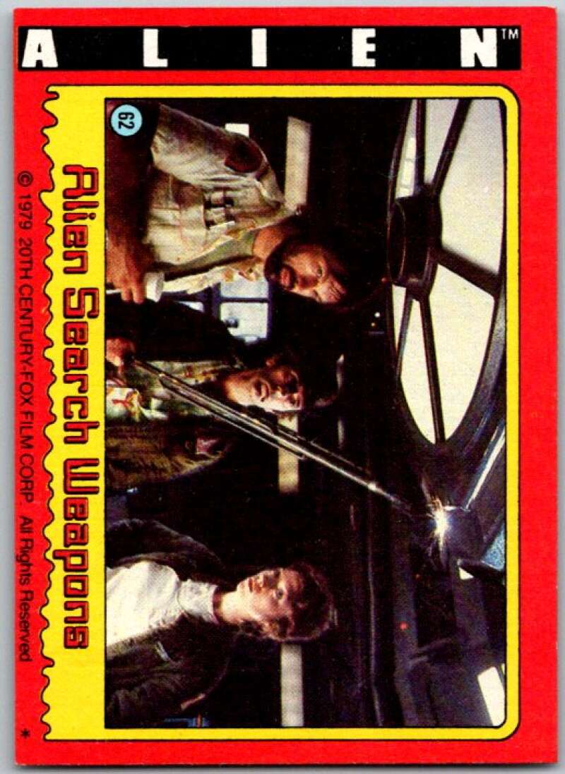 1979 Alien #62 Alien Search Weapons V45927