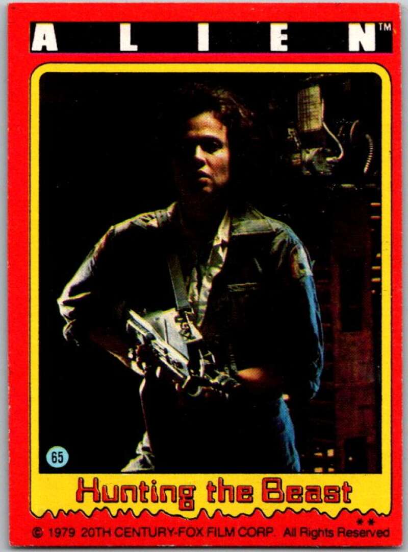 1979 Alien #65 Hunting the Beast V45933