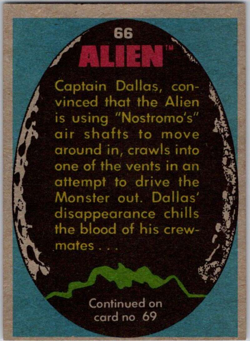 1979 Alien #66 Dallas' Fate  V45935