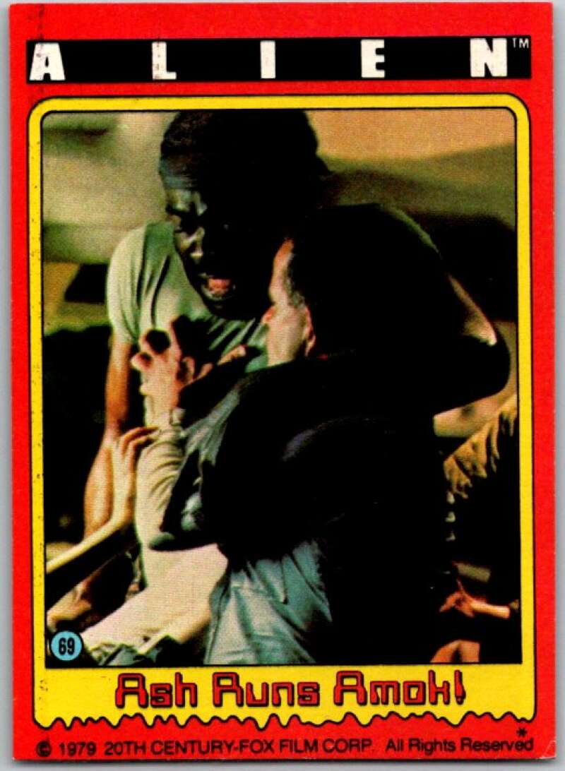 1979 Alien #69 Ash Runs Amok V45942