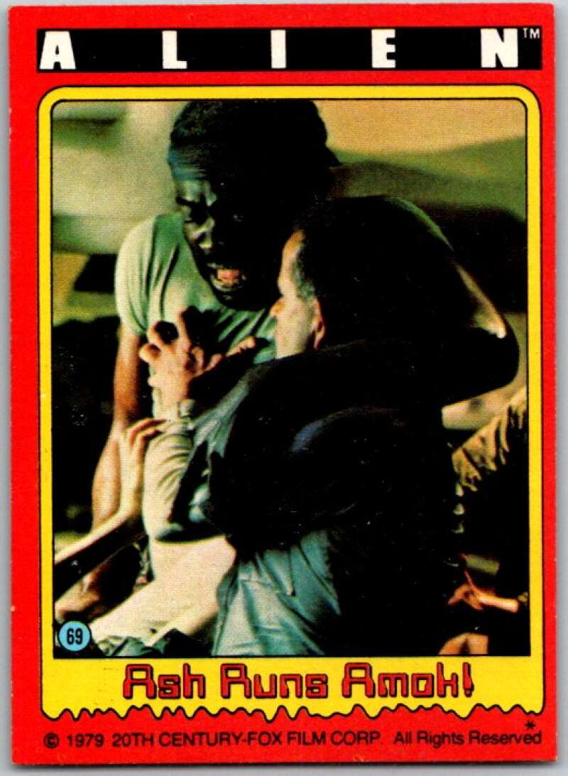 1979 Alien #69 Ash Runs Amok V45944