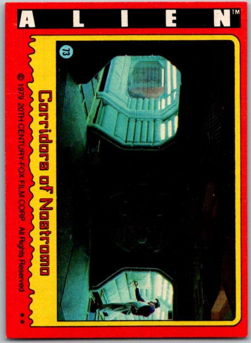 1979 Alien #73 Corridors of Nostromo V45952