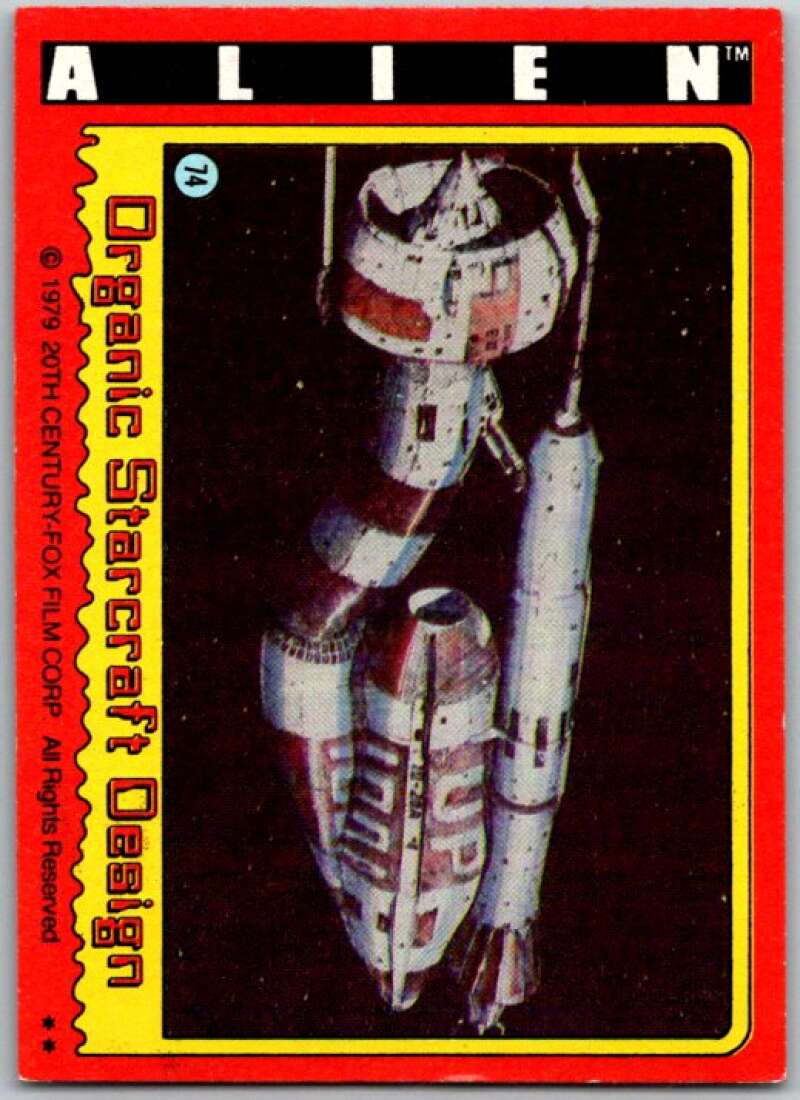 1979 Alien #74 Organic Starcraft Design V45958