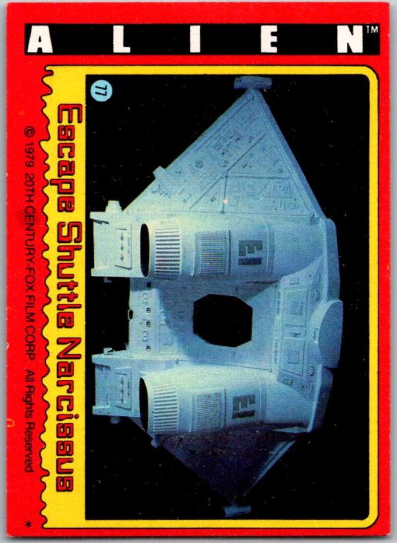 1979 Alien #77 Escape Shuttle Narcissus V45969