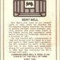 1974 Fleer The Immortal Roll Football #NNO Bert Bell  V46015