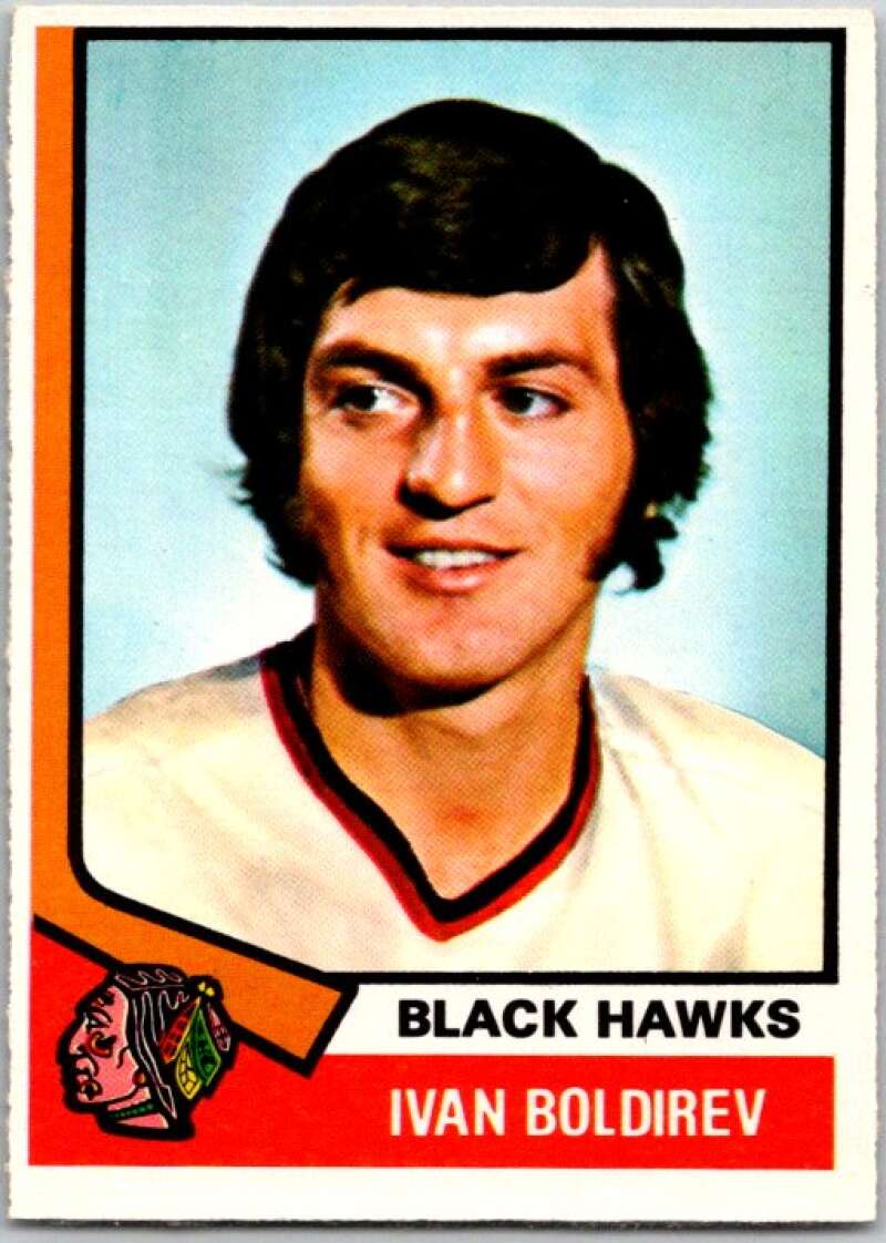 1974-75 O-Pee-Chee #16 Ivan Boldirev Chicago Blackhawks V46137