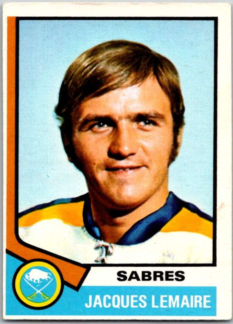 1974-75 O-Pee-Chee #24 Jacques Lemaire UER Montreal Canadiens V46145