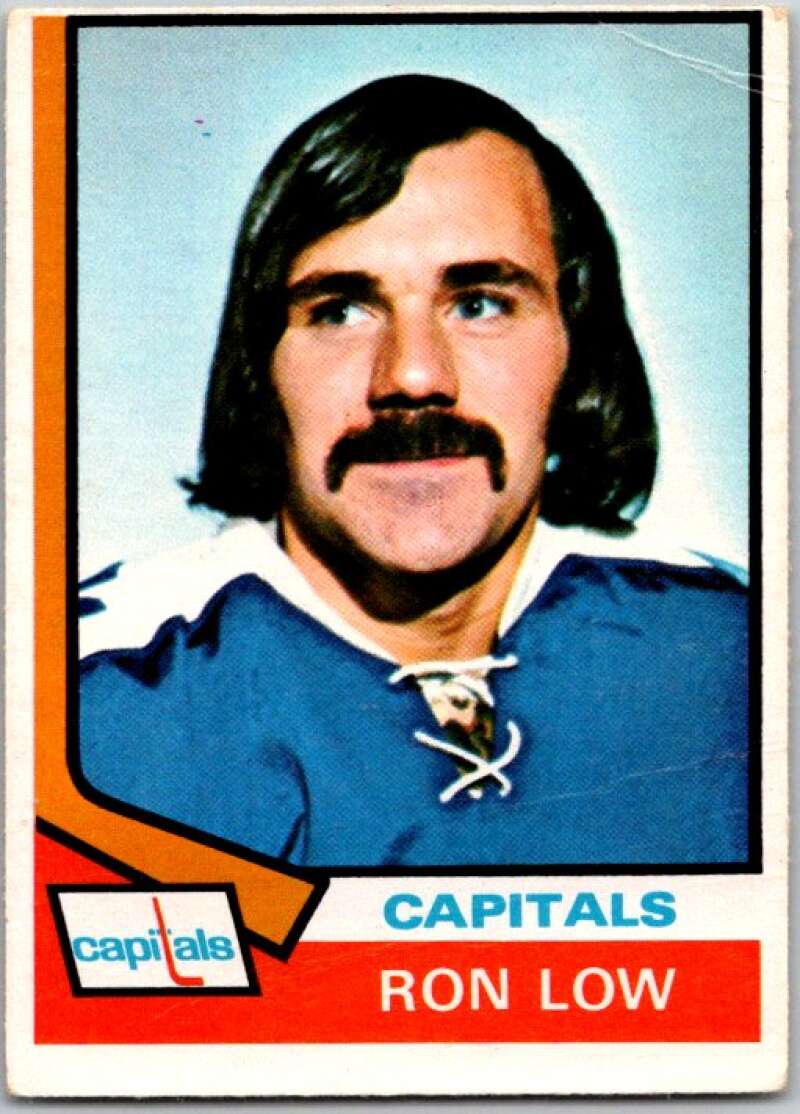 1974-75 O-Pee-Chee #39 Ron Low Washington Capitals V46160