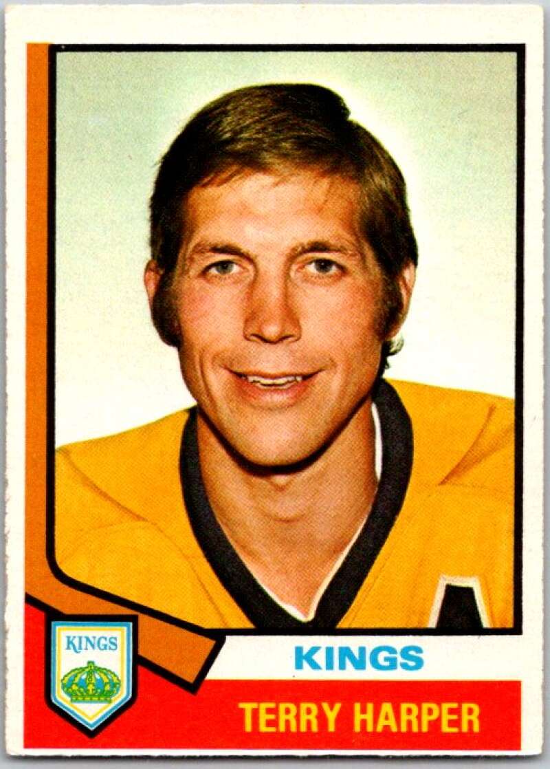 1974-75 O-Pee-Chee #55 Terry Harper Los Angeles Kings V46176