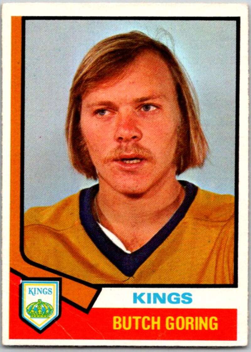 1974-75 O-Pee-Chee #74 Butch Goring Los Angeles Kings V46195