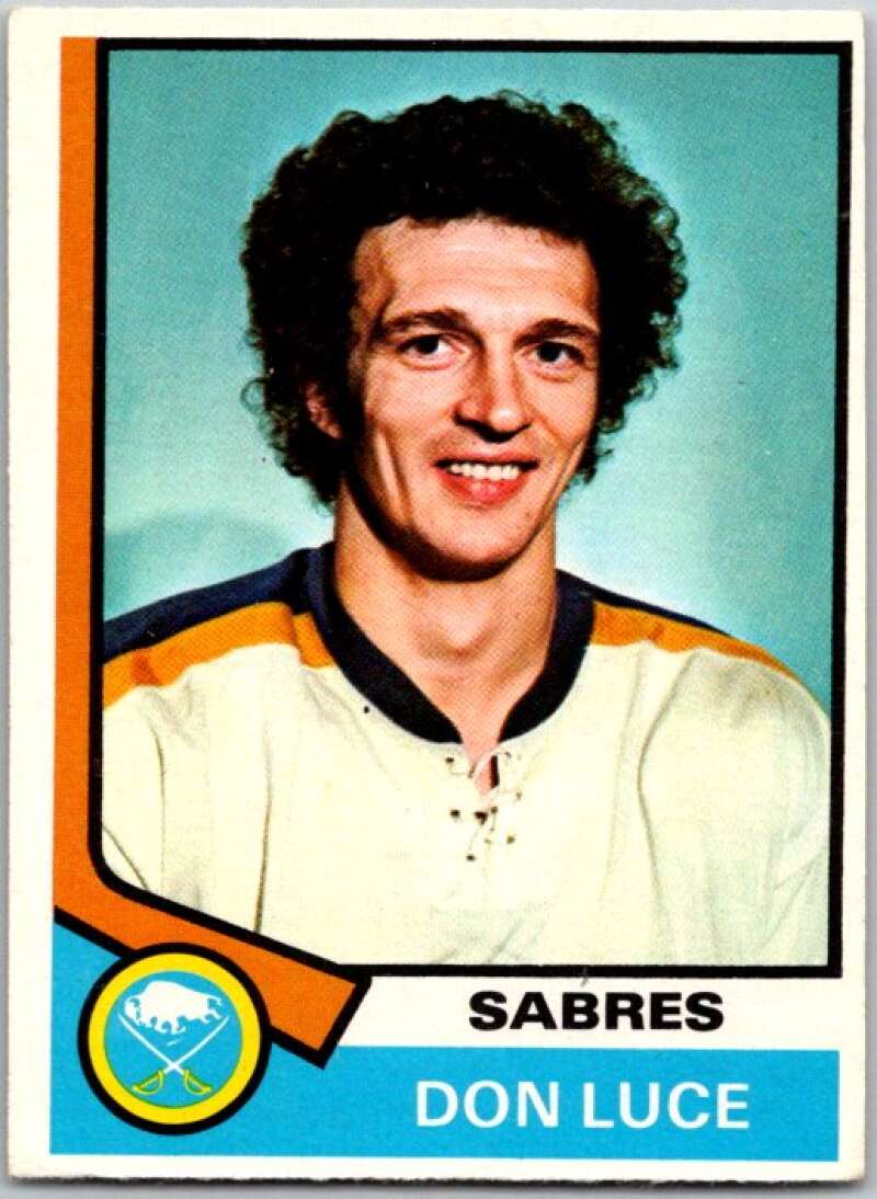 1974-75 O-Pee-Chee #79 Don Luce Buffalo Sabres V46200