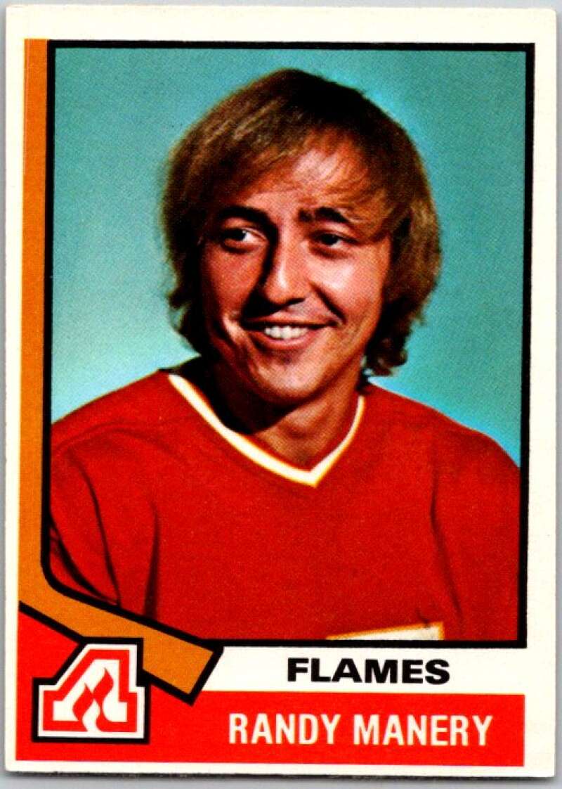 1974-75 O-Pee-Chee #86 Randy Manery Atlanta Flames V46207
