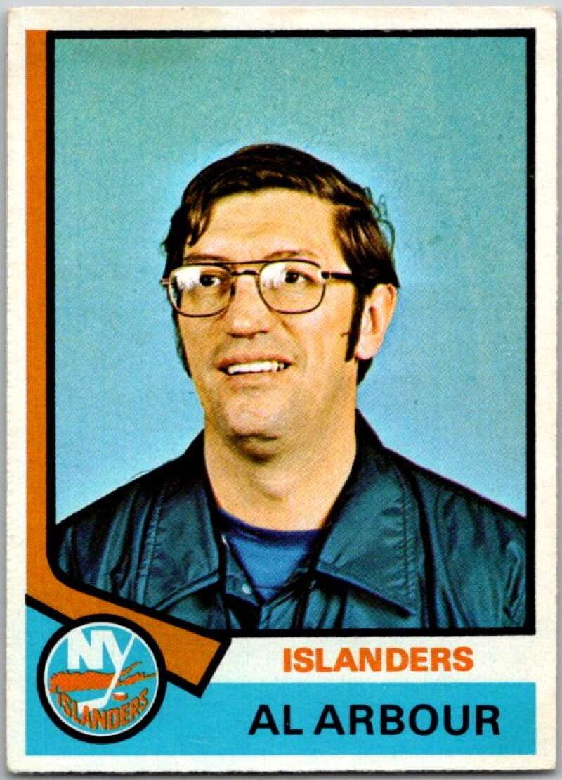 1974-75 O-Pee-Chee #91 Al Arbour CO New York Islanders V46212