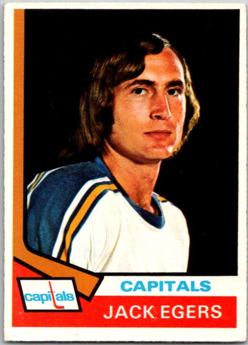 1974-75 O-Pee-Chee #93 Jack Egers V46214