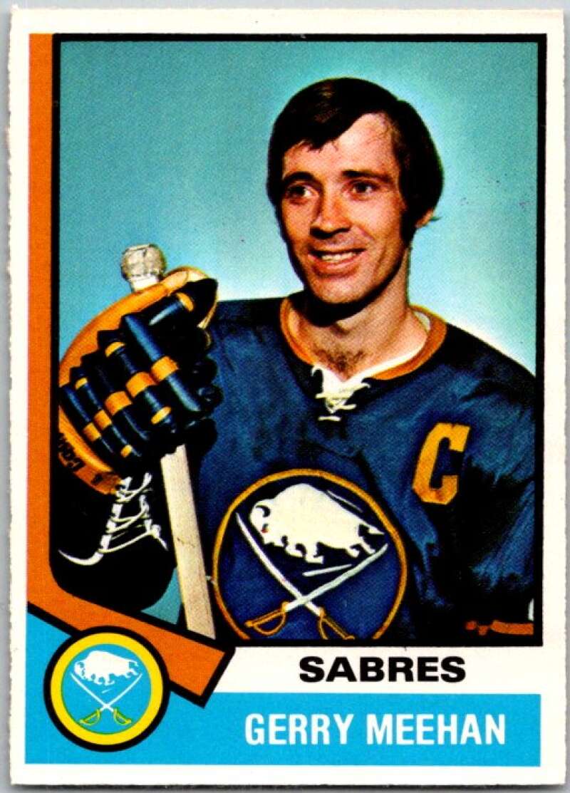 1974-75 O-Pee-Chee #99 Gerry Meehan Buffalo Sabres V46220