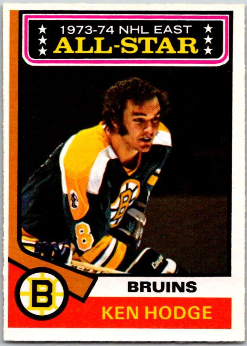 1974-75 O-Pee-Chee #128 Ken Hodge AS Boston Bruins V46248
