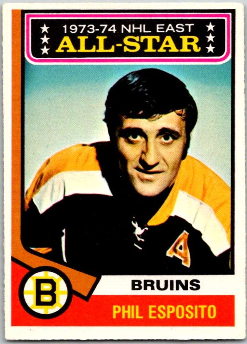 1974-75 O-Pee-Chee #129 Phil Esposito AS Boston Bruins V46249