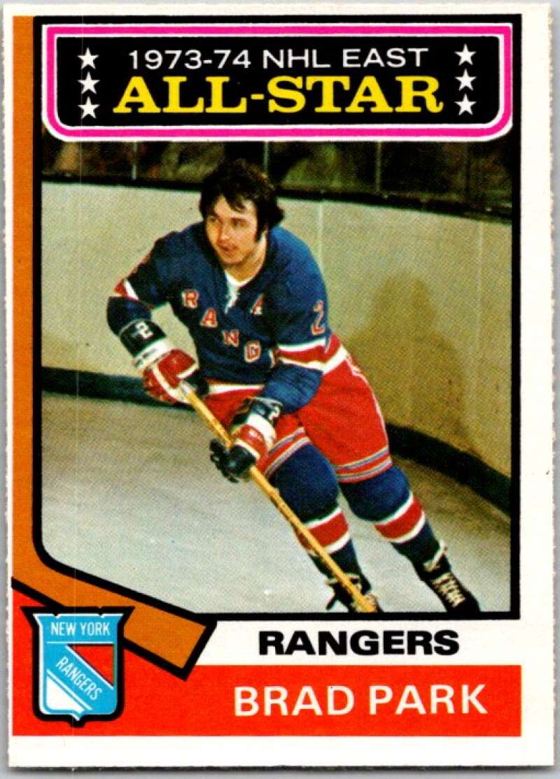 1974-75 O-Pee-Chee #131 Brad Park AS New York Rangers V46250