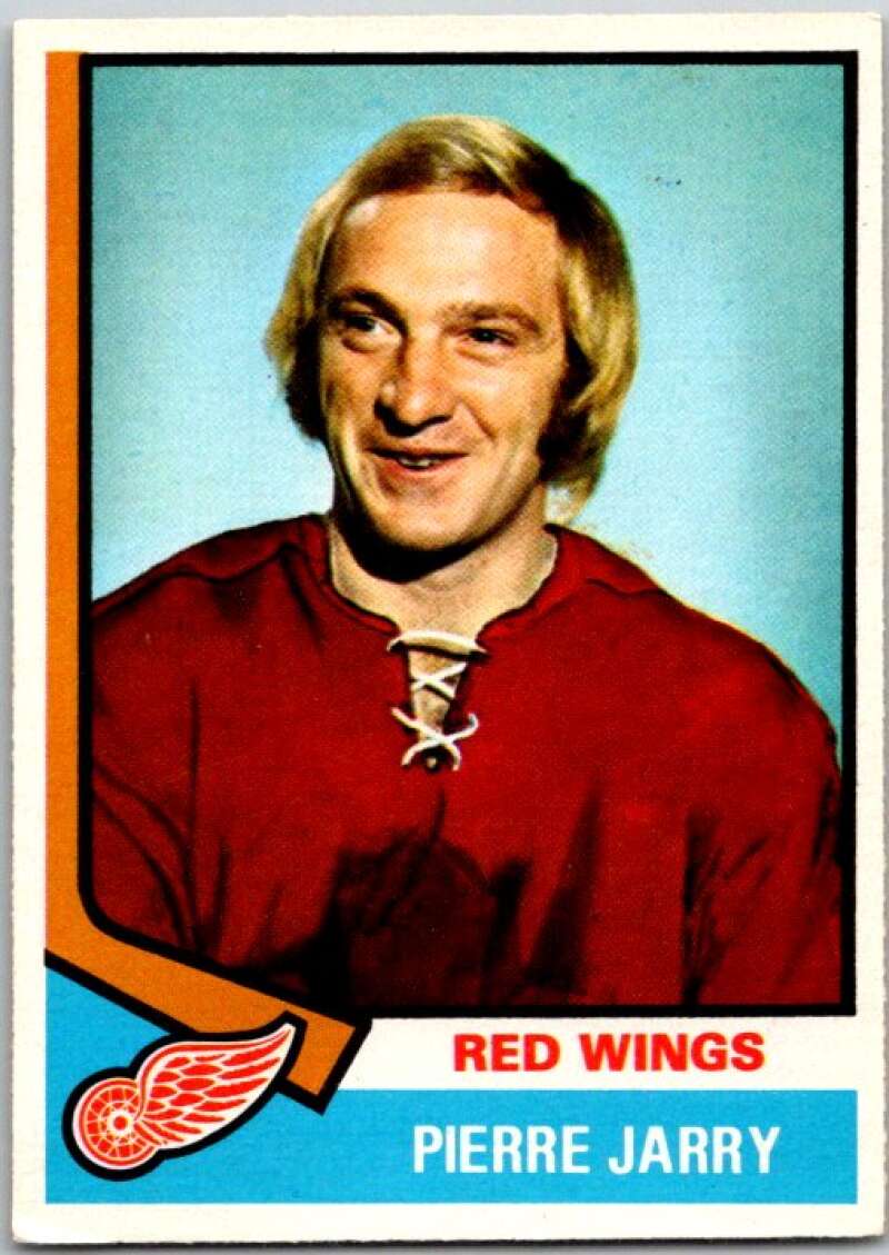 1974-75 O-Pee-Chee #171 Pierre Jarry Detroit Red Wings V46286