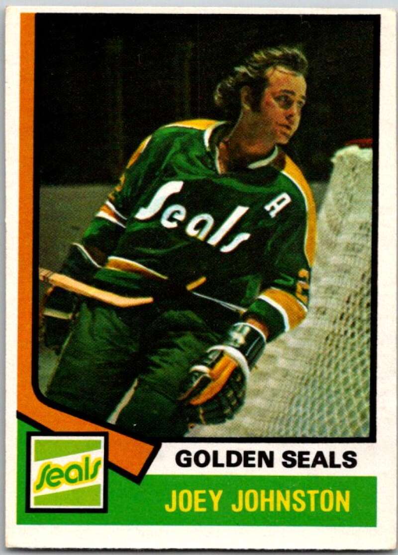 1974-75 O-Pee-Chee #185 Joey Johnston V46299