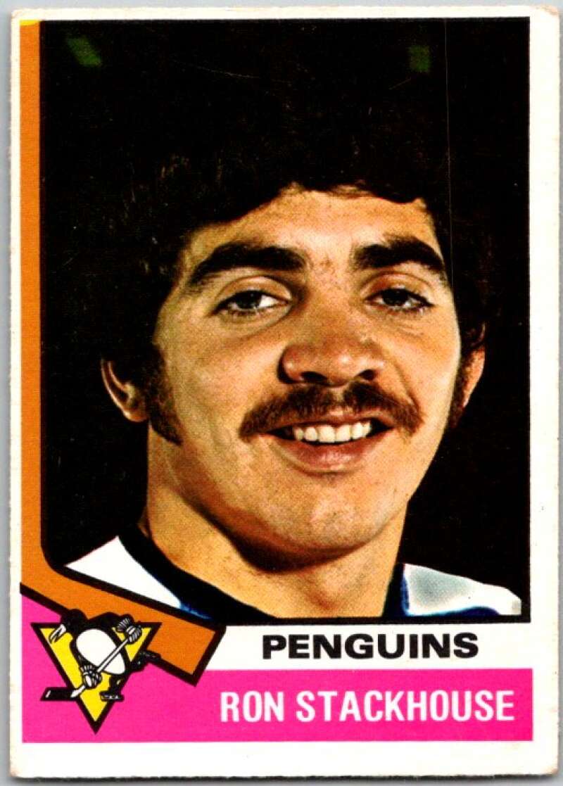 1974-75 O-Pee-Chee #188 Ron Stackhouse V46302