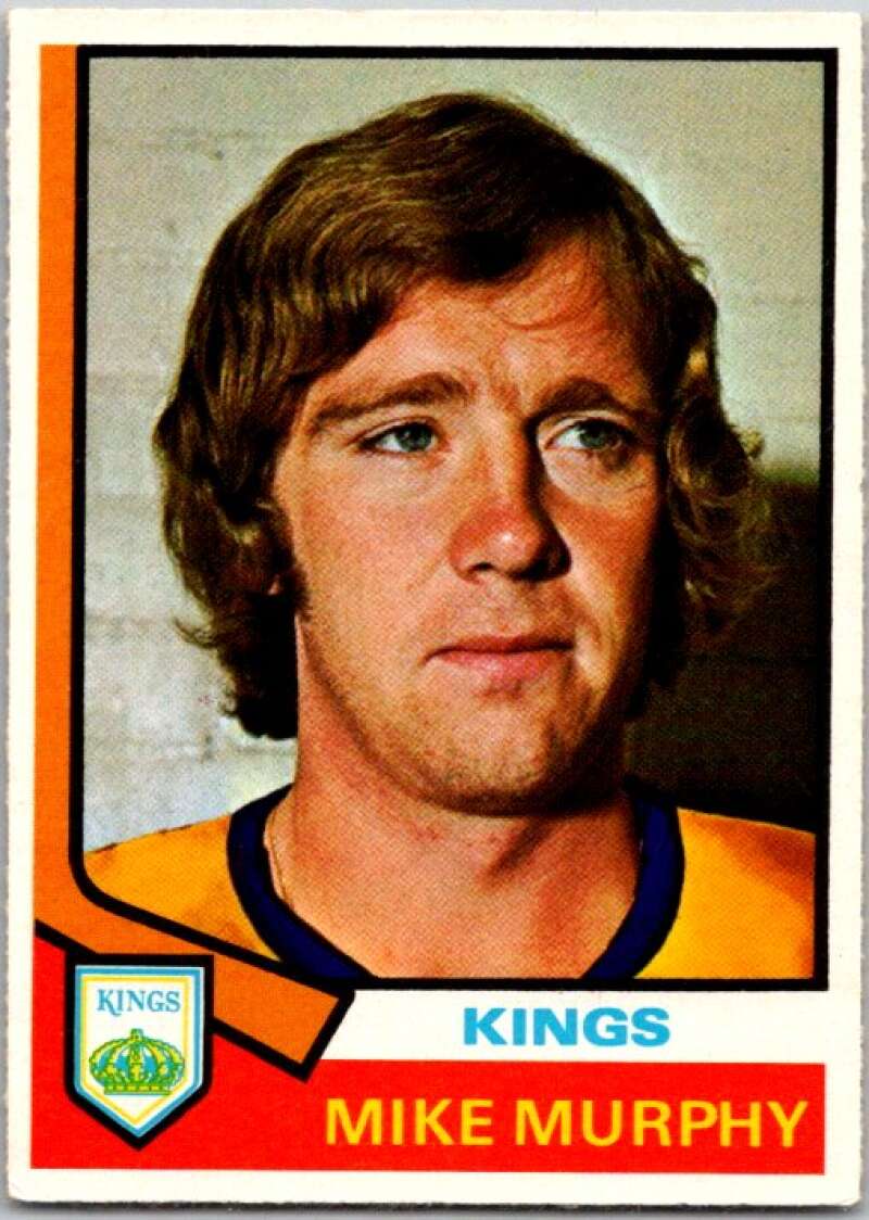 1974-75 O-Pee-Chee #224 Mike Murphy Los Angeles Kings V46337