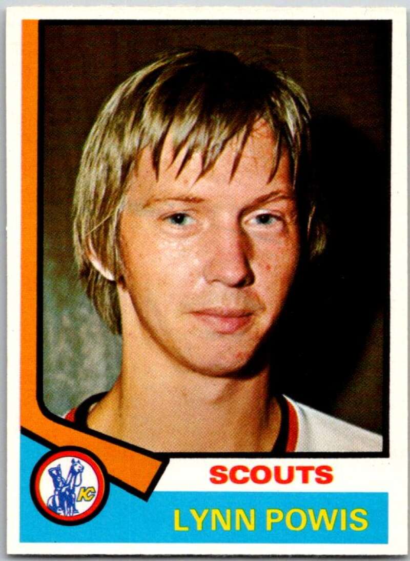 1974-75 O-Pee-Chee #227 Lynn Powis Kansas City Scouts V46340