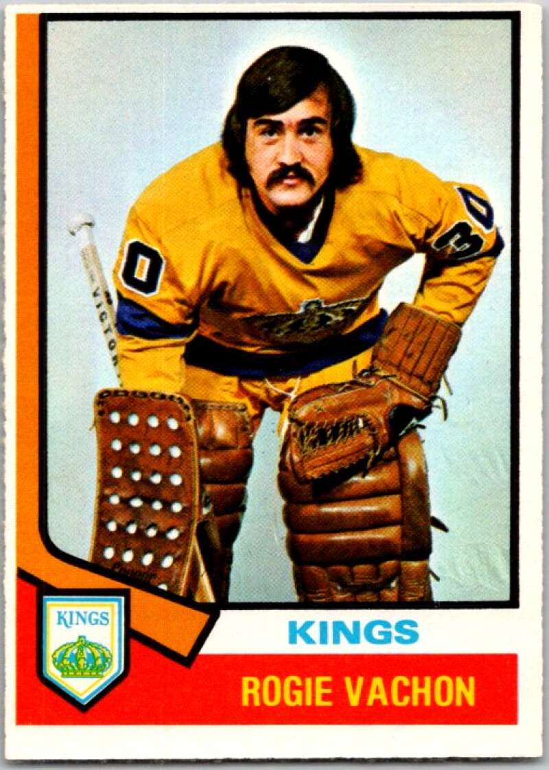 1974-75 O-Pee-Chee #235 Rogie Vachon Los Angeles Kings V46348