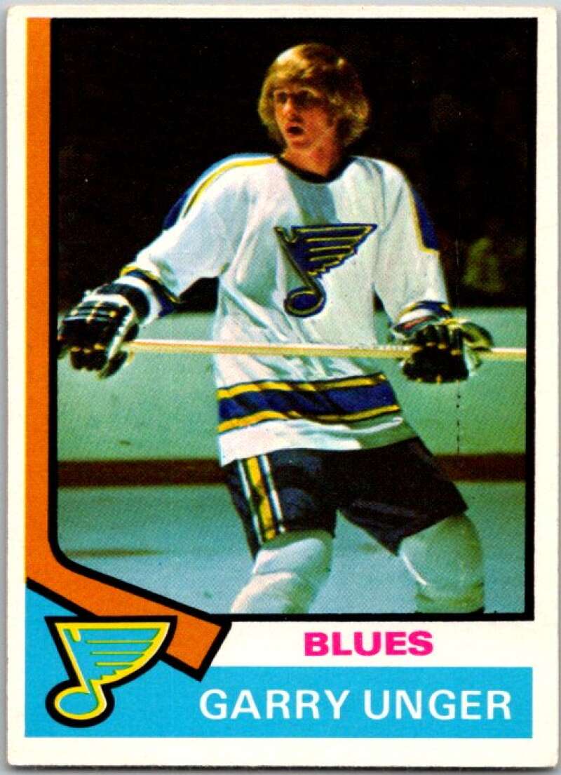 1974-75 O-Pee-Chee #237 Garry Unger St. Louis Blues V46350