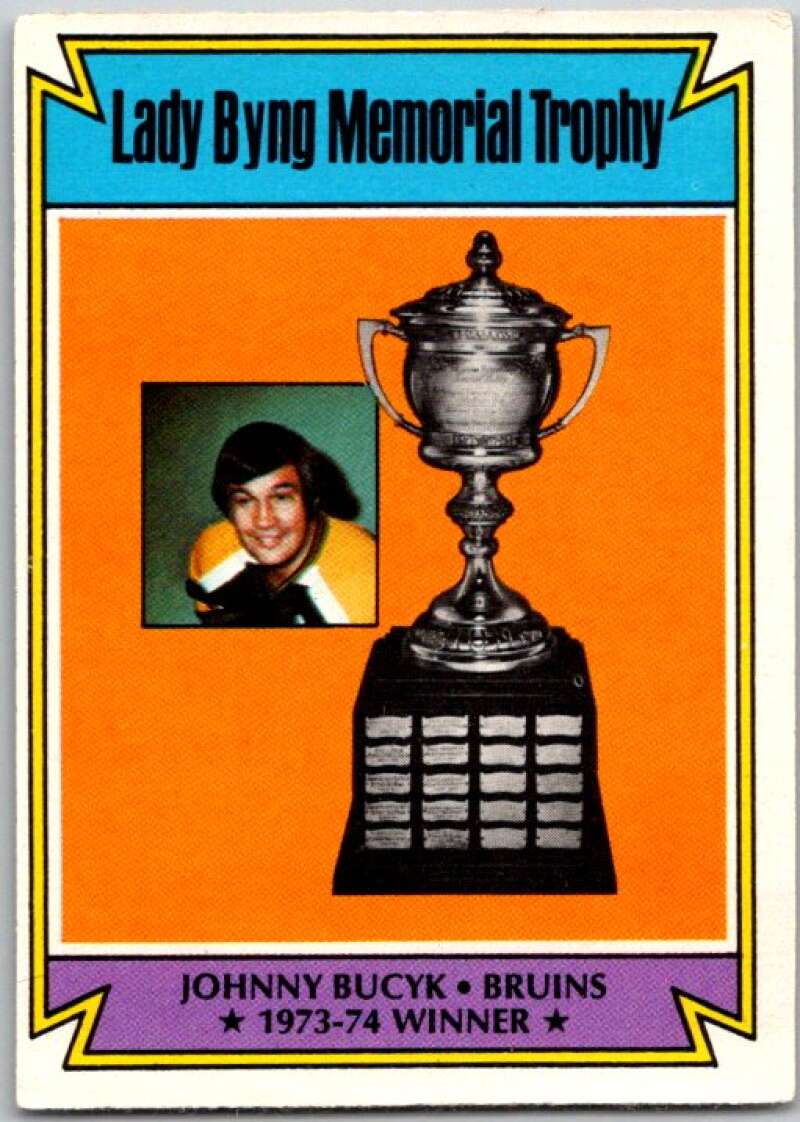1974-75 O-Pee-Chee #245 Johnny Bucyk Boston Bruins V46358