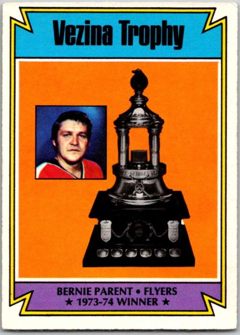 1974-75 O-Pee-Chee #249 Bernie Parent Philadelphia Flyers V46362