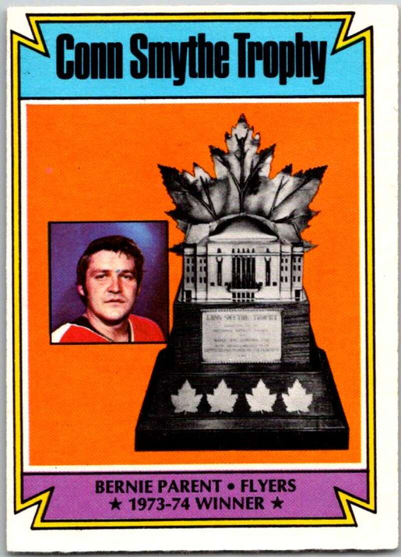 1974-75 O-Pee-Chee #251 Bernie Parent Philadelphia Flyers V46364