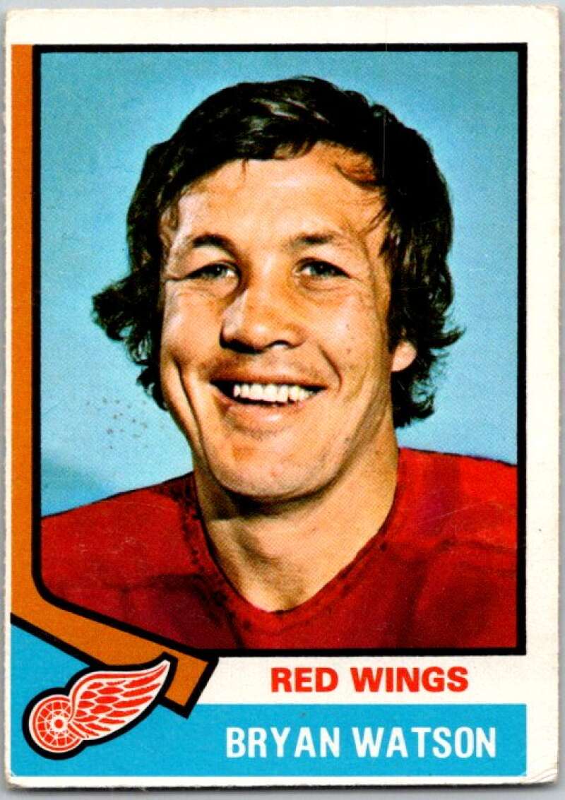 1974-75 O-Pee-Chee #259 Bryan Watson Detroit Red Wings V46372