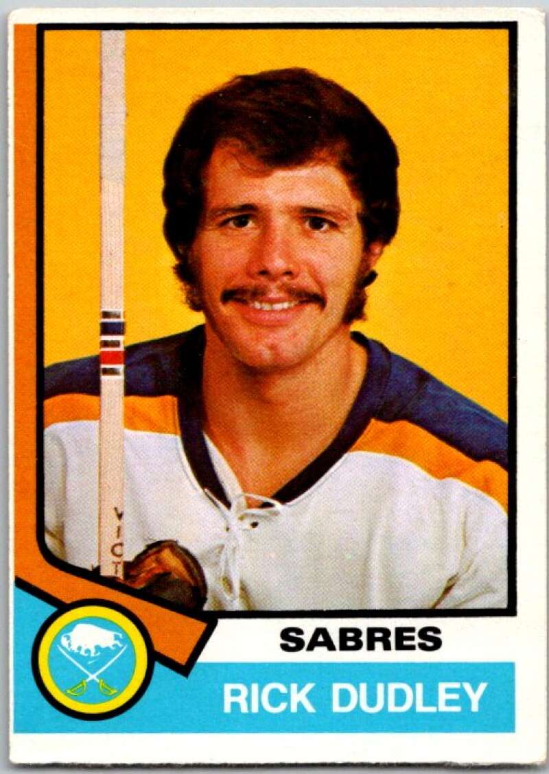 1974-75 O-Pee-Chee #268 Rick Dudley RC Rookie Buffalo Sabres V46380