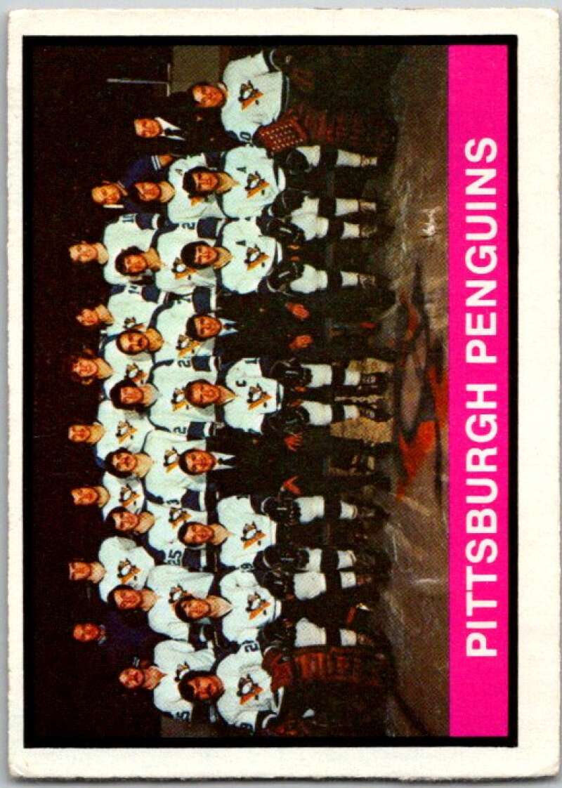 1974-75 O-Pee-Chee #274 Pittsburgh Penguins TC Pittsburgh Penguins V46386