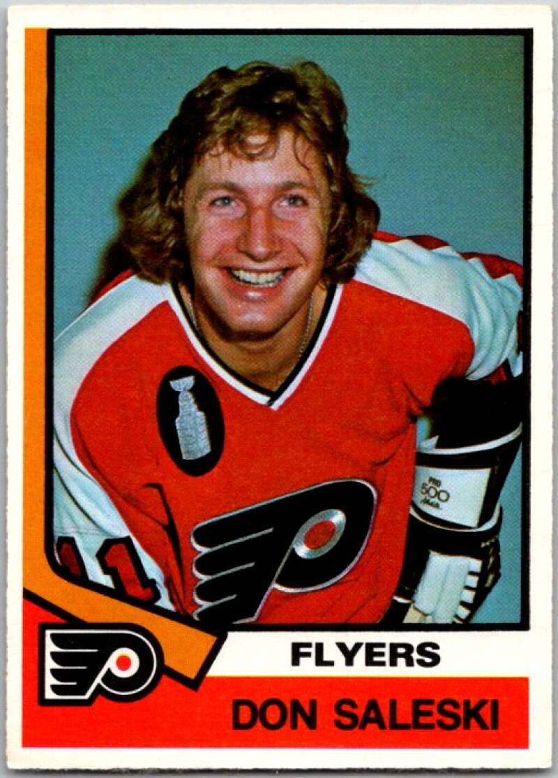 1974-75 O-Pee-Chee #283 Don Saleski Philadelphia Flyers V46394