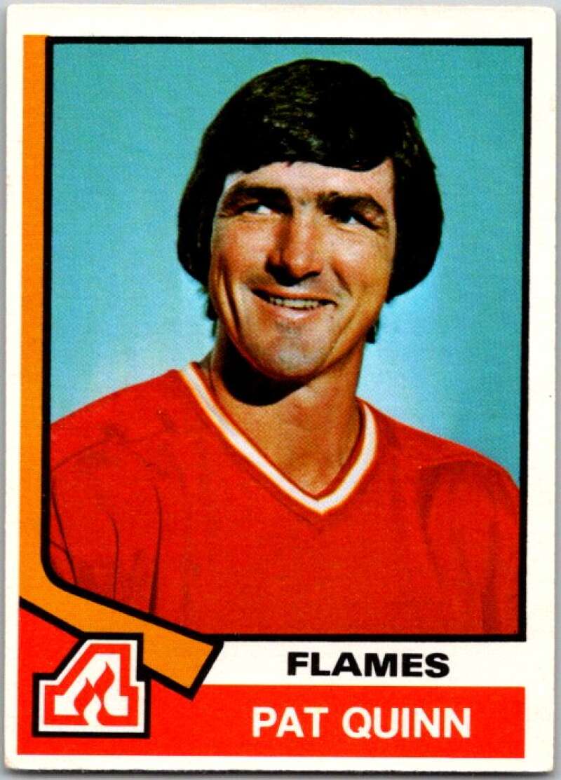 1974-75 O-Pee-Chee #286 Pat Quinn Atlanta Flames V46397