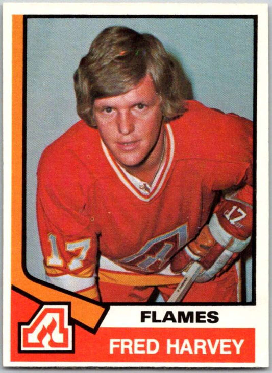 1974-75 O-Pee-Chee #319 Buster Harvey  Atlanta Flames  V46430
