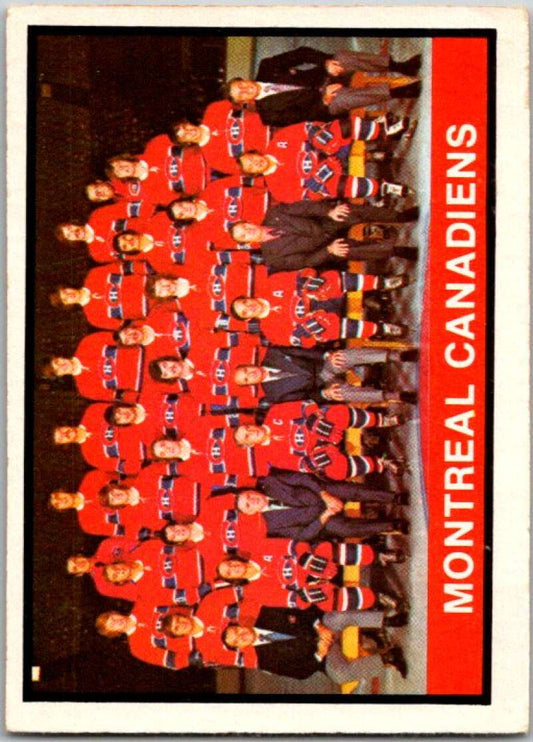 1974-75 O-Pee-Chee #330 Montreal Canadiens TC UER  Canadiens  V46441