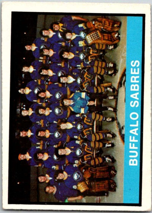 1974-75 O-Pee-Chee #337 Buffalo Sabres TC  Buffalo Sabres  V46447