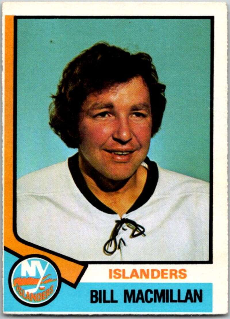 1974-75 O-Pee-Chee #339 Bill MacMillan New York Islanders V46449