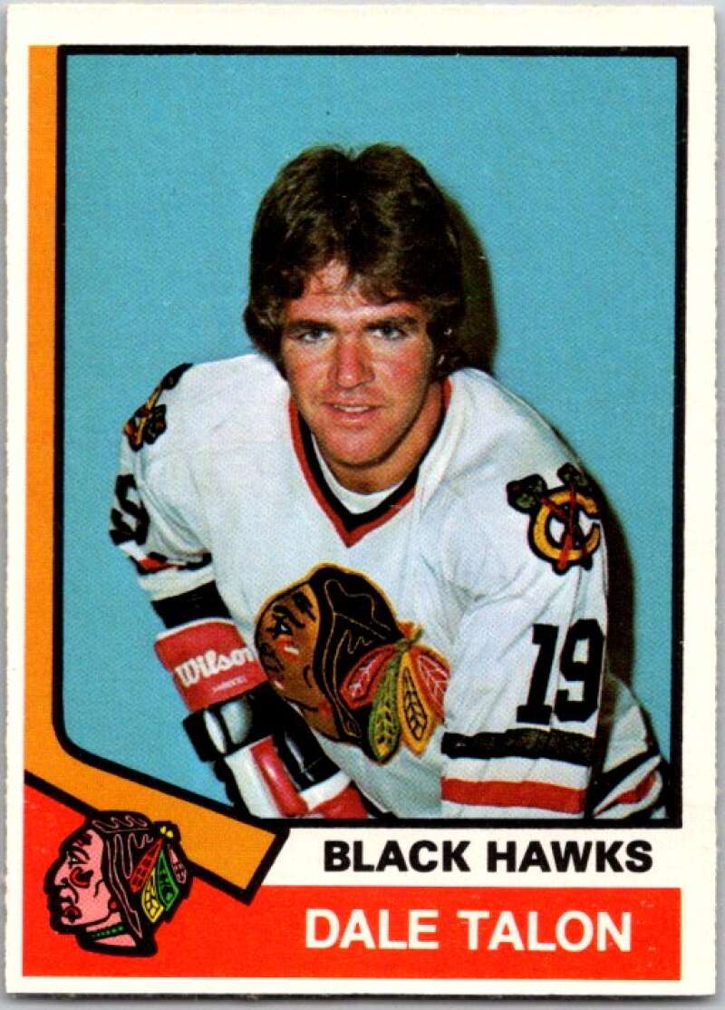 1974-75 O-Pee-Chee #360 Dale Tallon UER Chicago Blackhawks V46469