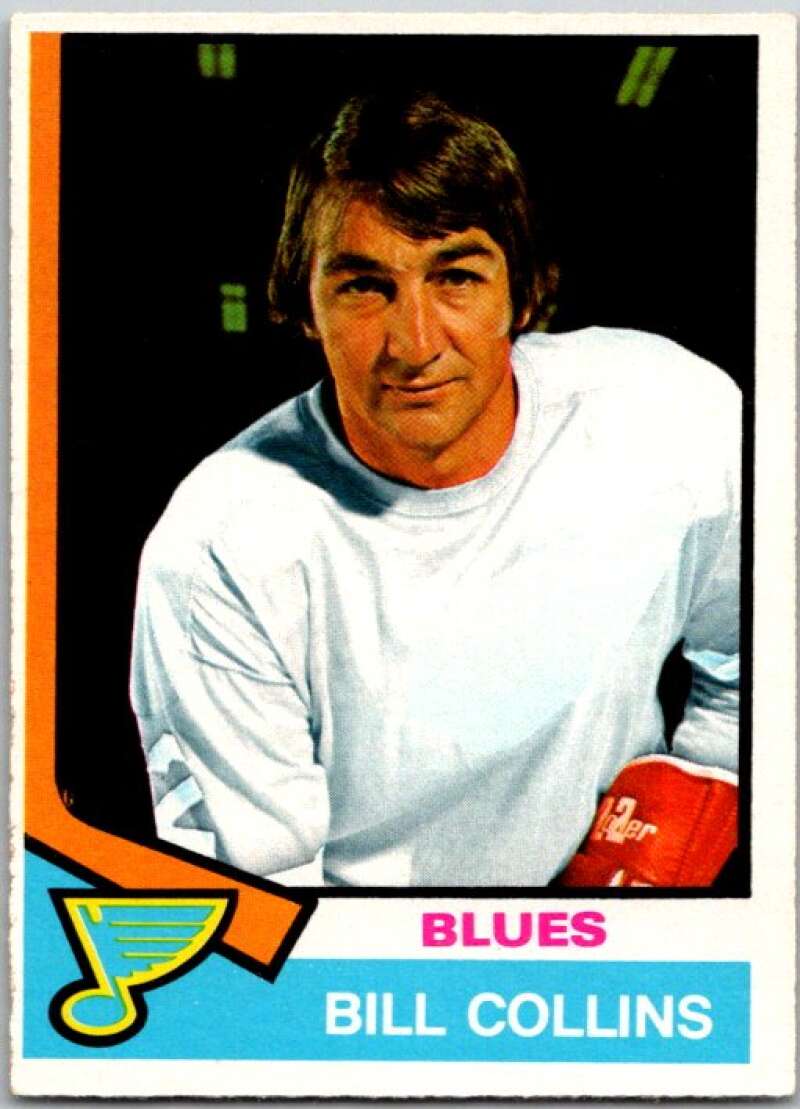 1974-75 O-Pee-Chee #364 Bill Collins St. Louis Blues V46473